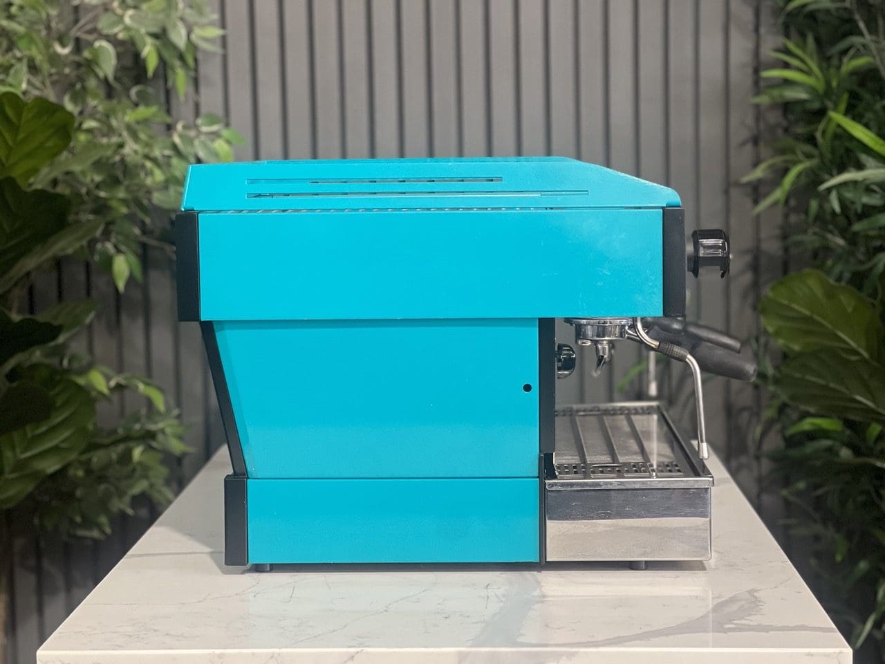 La Marzocco Linea PB 2 Group Dark Aqua Green Espresso Coffee Machine - 37517