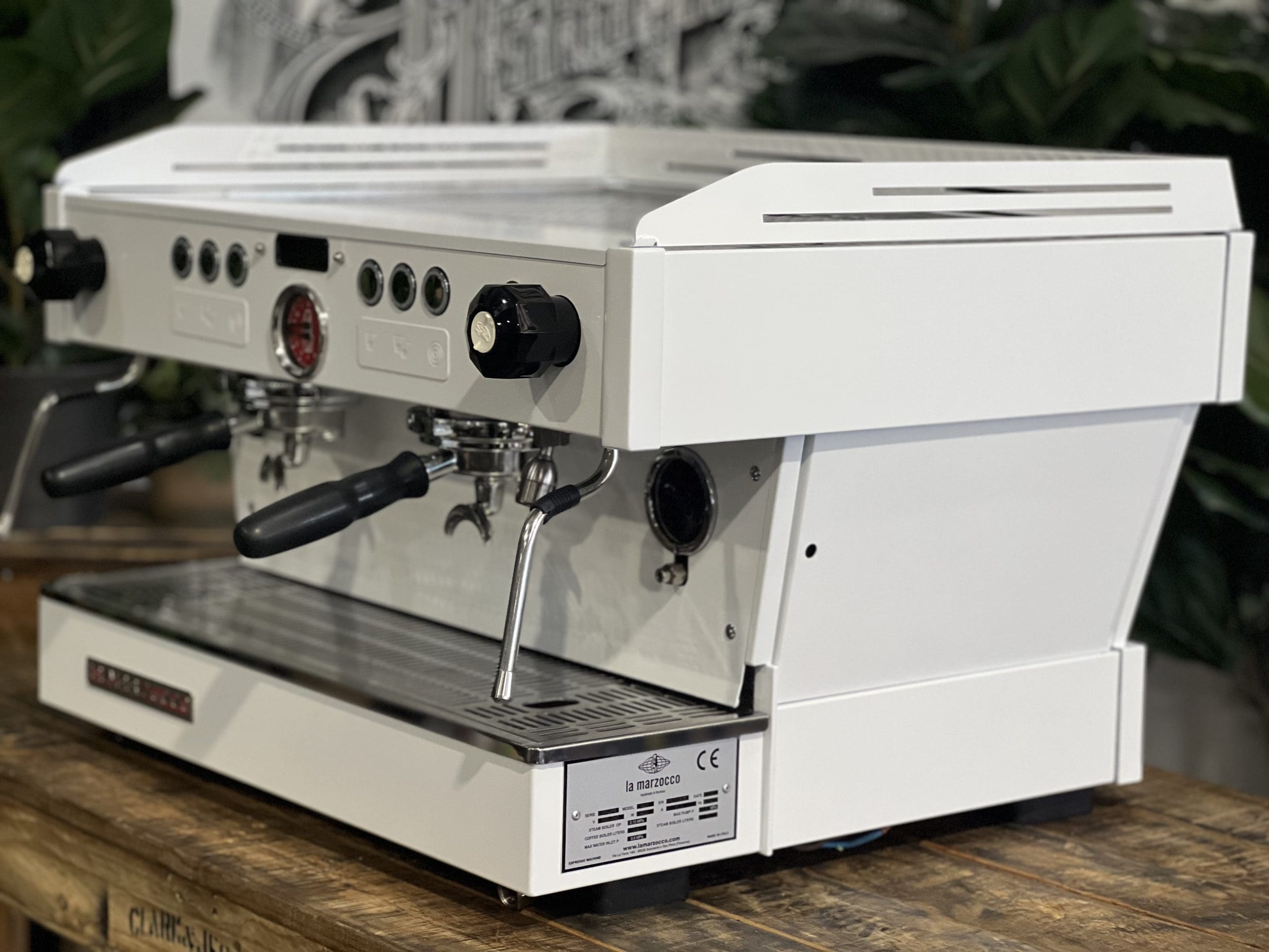 La Marzocco Linea PB 2 Group Full White Espresso Coffee Machine 36617-1 - 36617-1