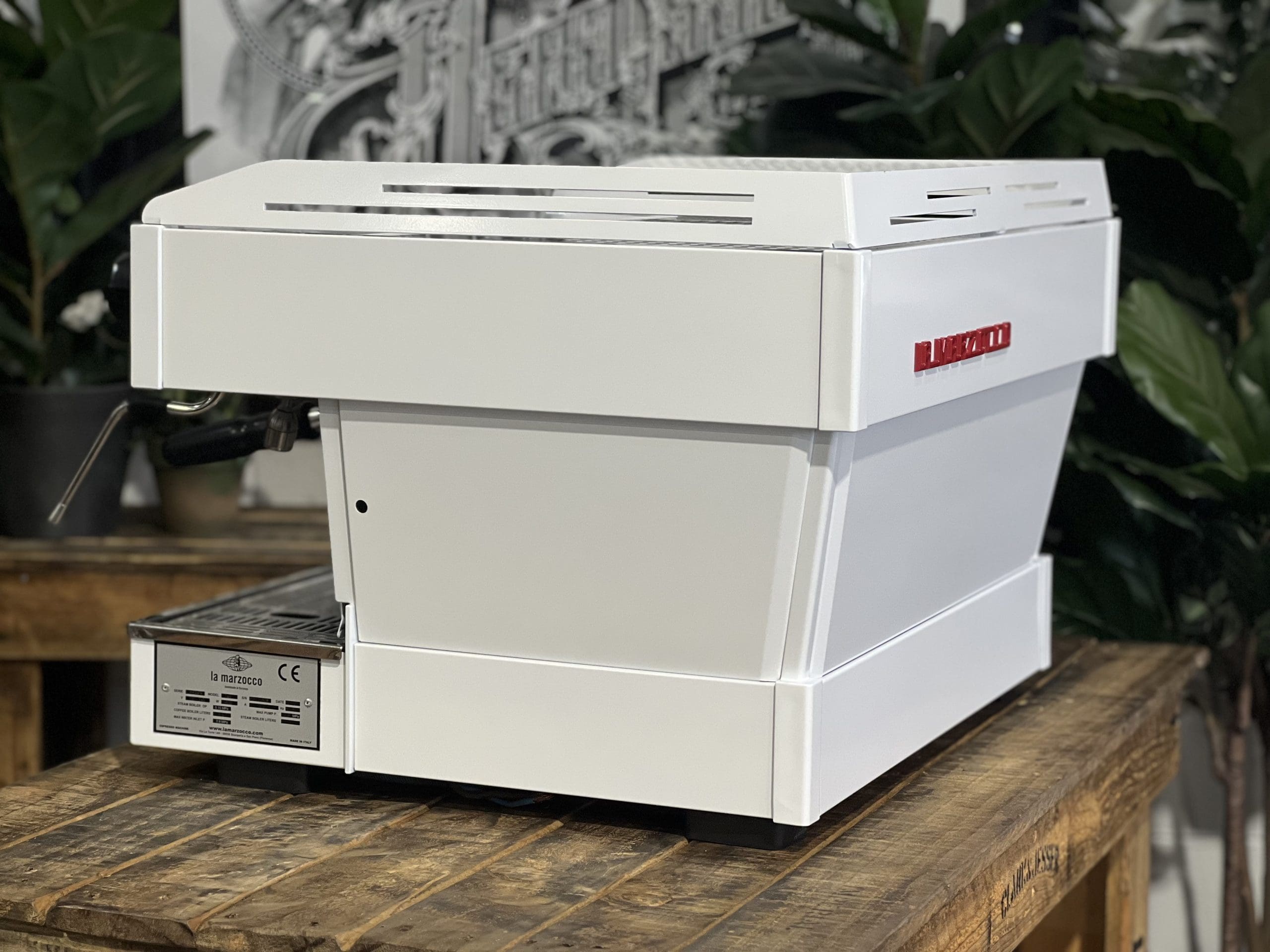 La Marzocco Linea PB 2 Group Full White Espresso Coffee Machine 36617-1 - 36617-1