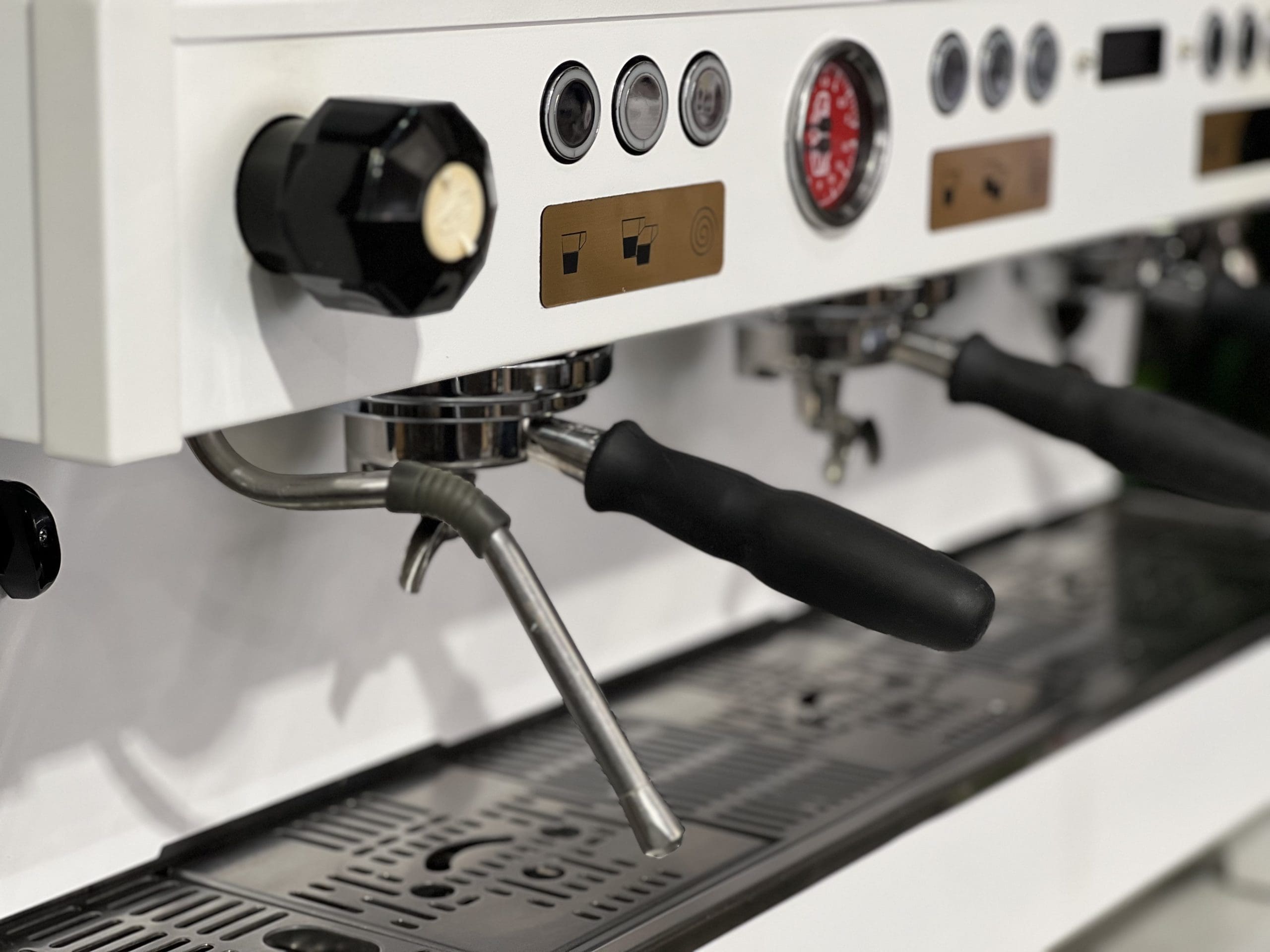 La Marzocco Linea PB 3 Group ABR White & Timber - 38690