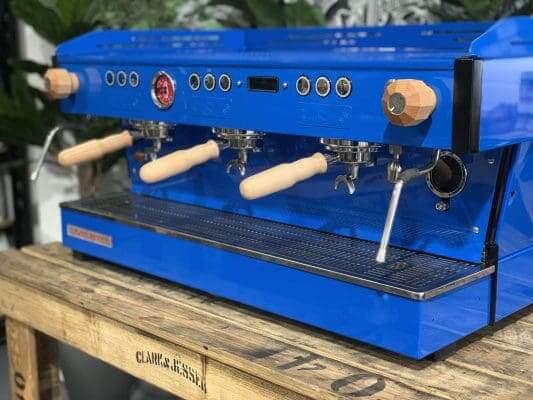 La Marzocco Linea PB "I'm " - 3 Group Commercial Espresso Machine - Blue