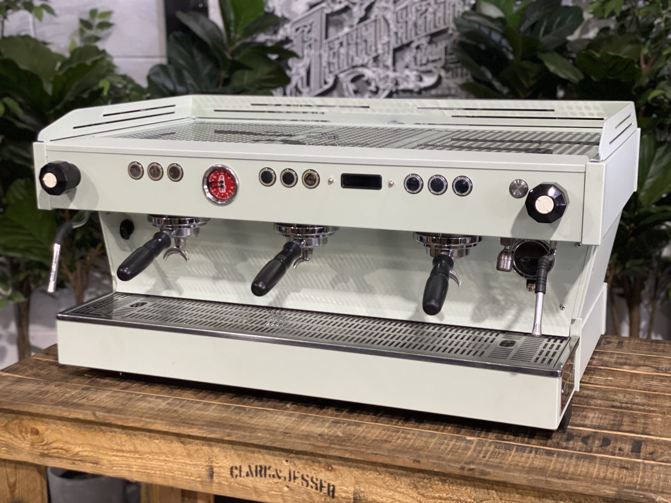 La Marzocco Linea PB Matcha - 3 Group Commercial Espresso Machine - Green
