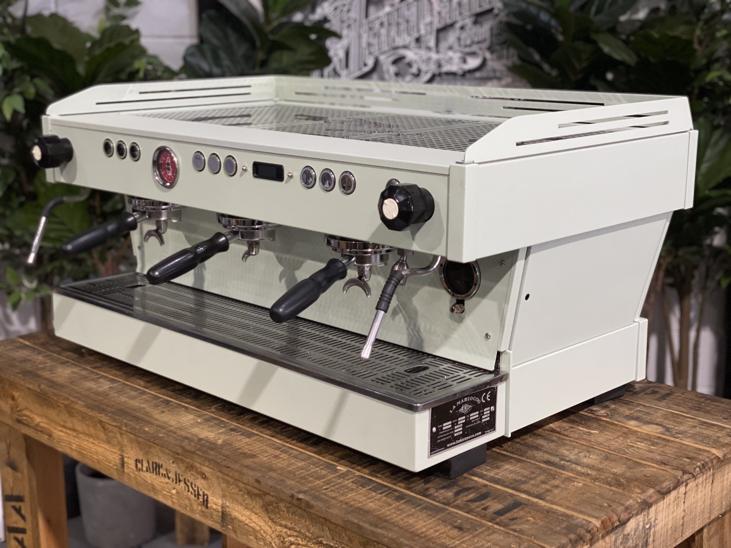 La Marzocco Linea PB Matcha - 3 Group Commercial Espresso Machine - Green