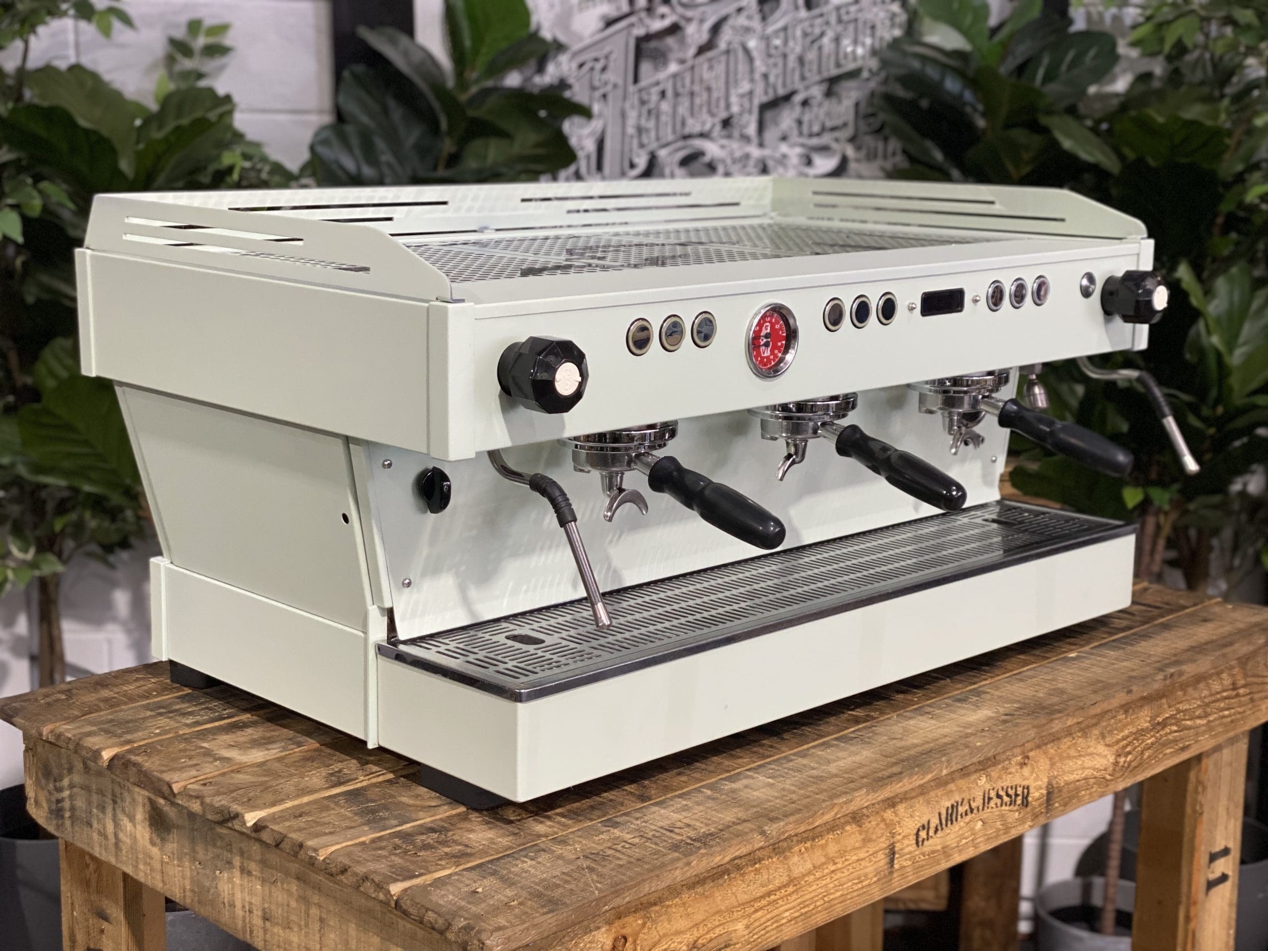La Marzocco Linea PB Matcha - 3 Group Commercial Espresso Machine - Green