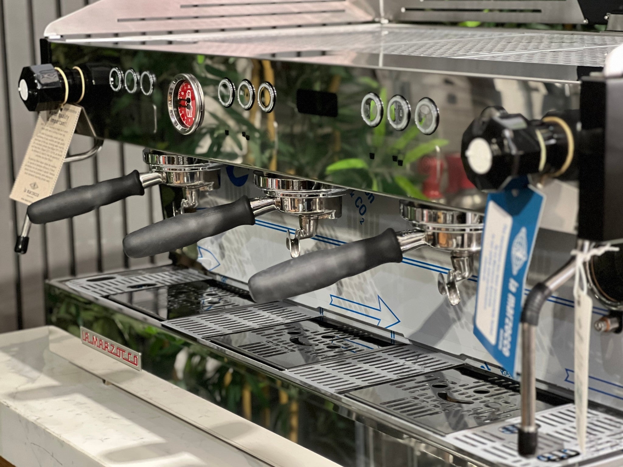 La Marzocco Linea PB ABR - 3 Group Commercial Espresso Machine - Stainless