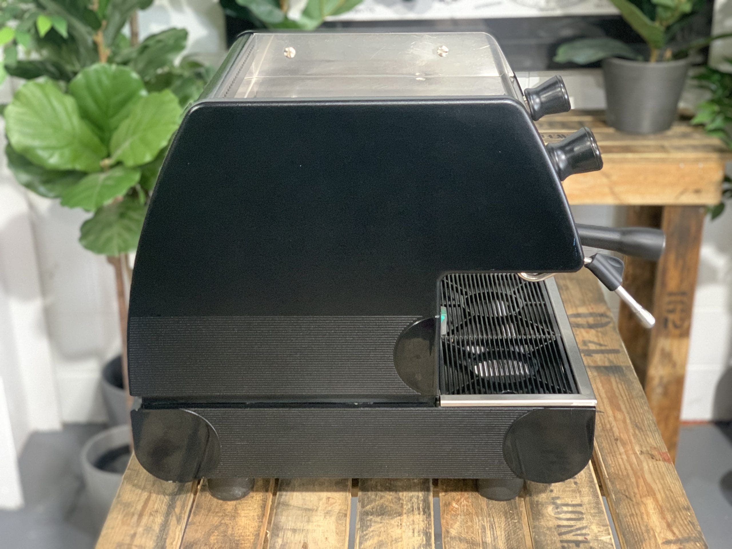 La Pavoni Tipo Pub 1 Group Black Espresso Coffee Machine - 31220