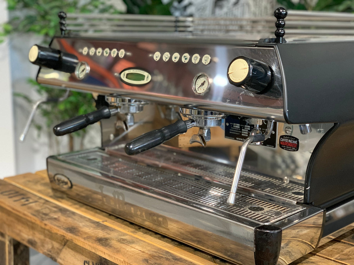 La Marzocco FB80 - - 2 Group Commercial Espresso Machine - Commercial - Black & Orange