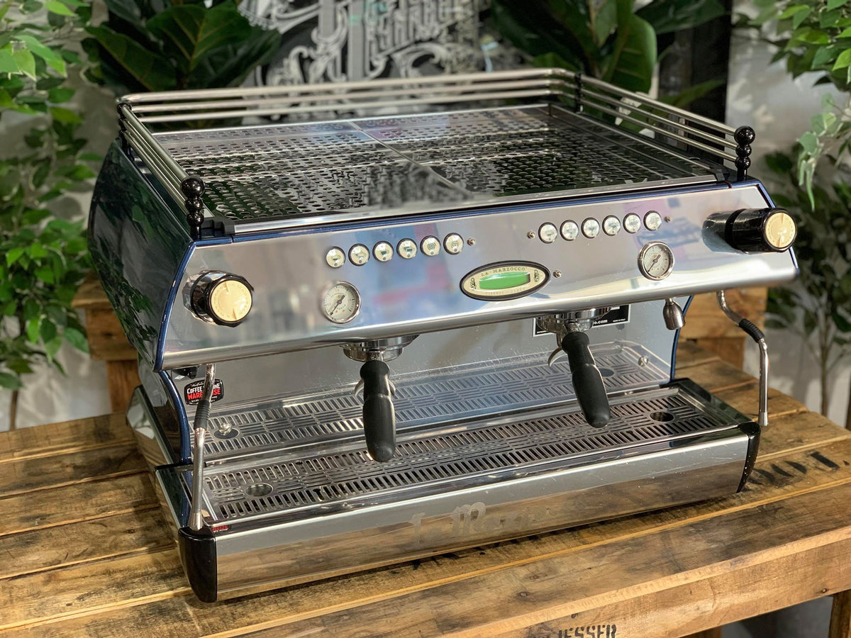 La Marzocco FB80 - - 2 Group Commercial Espresso Machine - Commercial - Electric Blue
