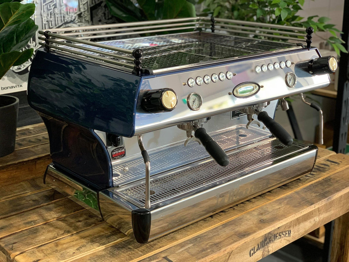 La Marzocco FB80 - - 2 Group Commercial Espresso Machine - Commercial - Electric Blue