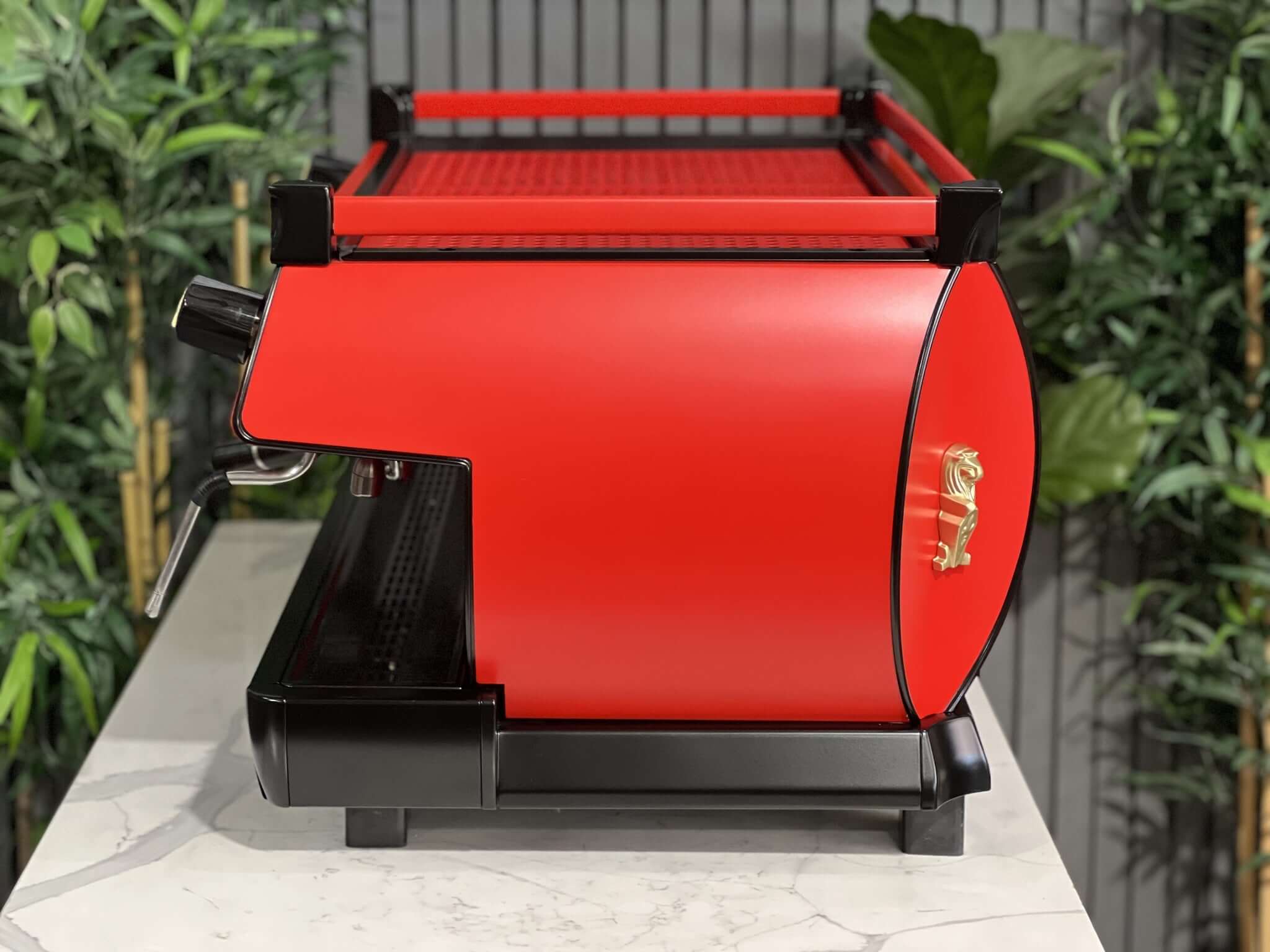 La Marzocco GB5 Red - 3 Group Commercial Espresso Machine - Black