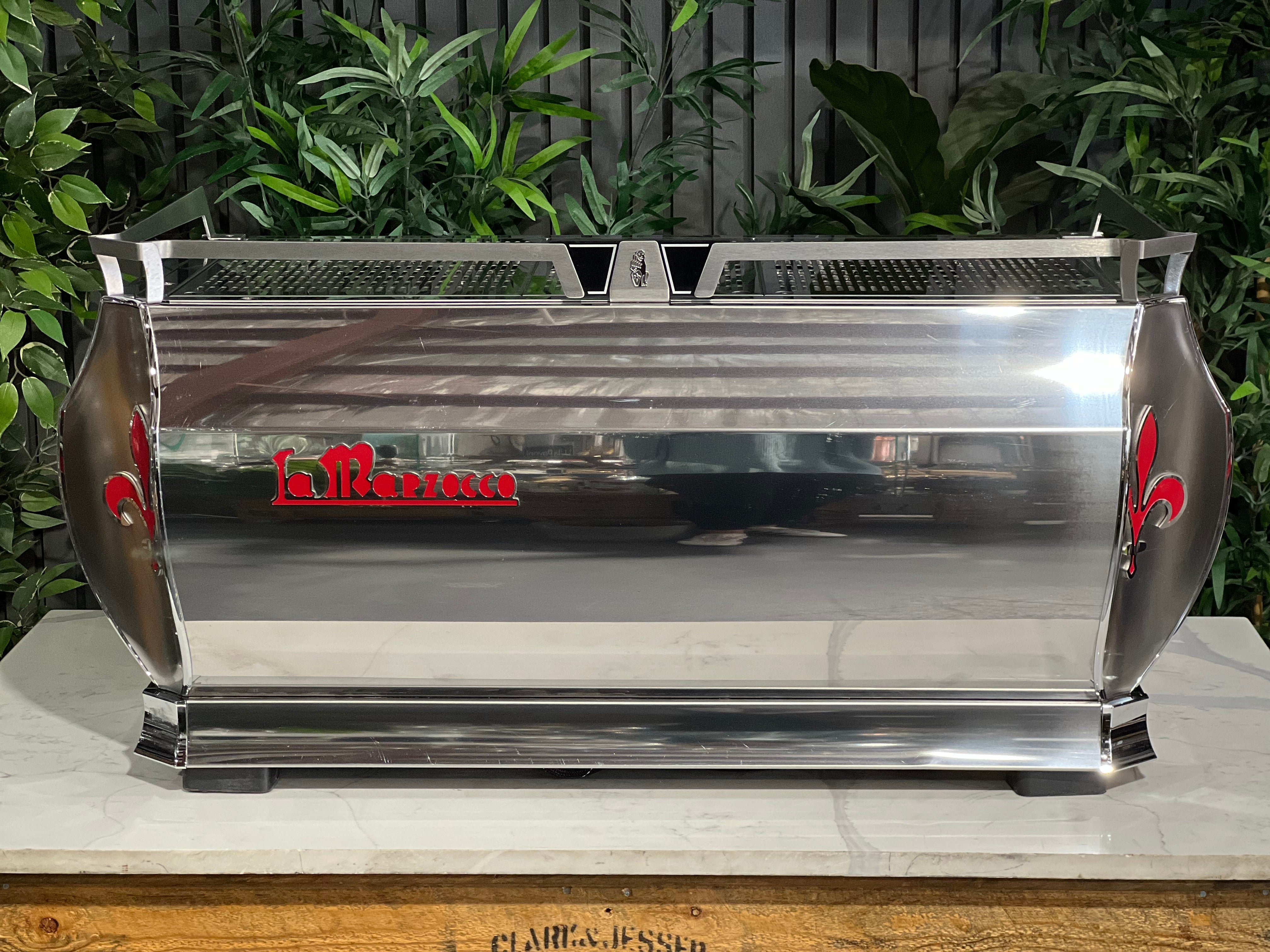 La Marzocco GB5 S Used - 3 Group Commercial Espresso Machine - Stainless