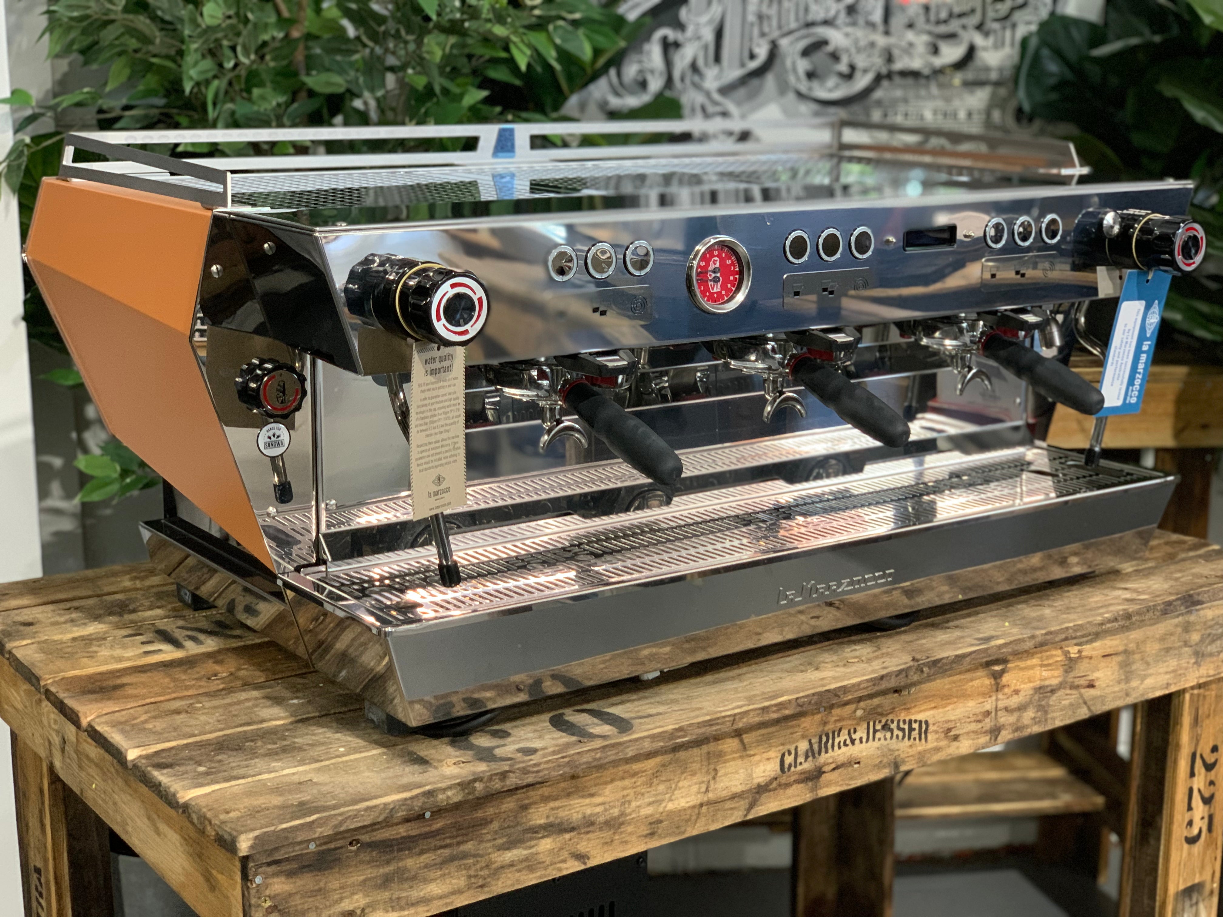 La Marzocco KB90 Peach - 3 Group Commercial Espresso Machine - Stainless