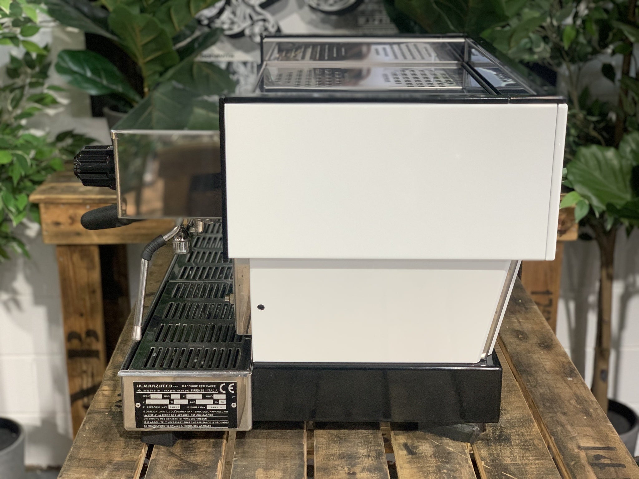 La Marzocco Linea Classic - 2 Group Commercial Espresso Machine - White
