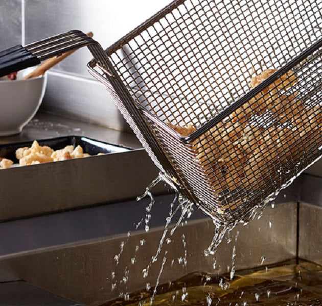 Luus Single V-Pan Fryer FV-45-LPG - LPG