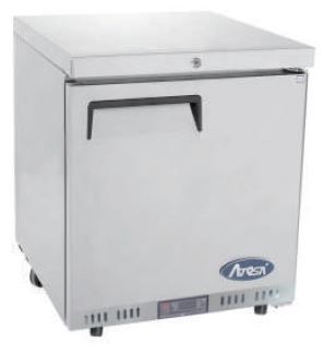 Atosa 105L Solid Door Chiller Fridge MBC24R