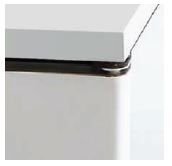 Atosa 105L Solid Door Chiller Fridge MBC24R