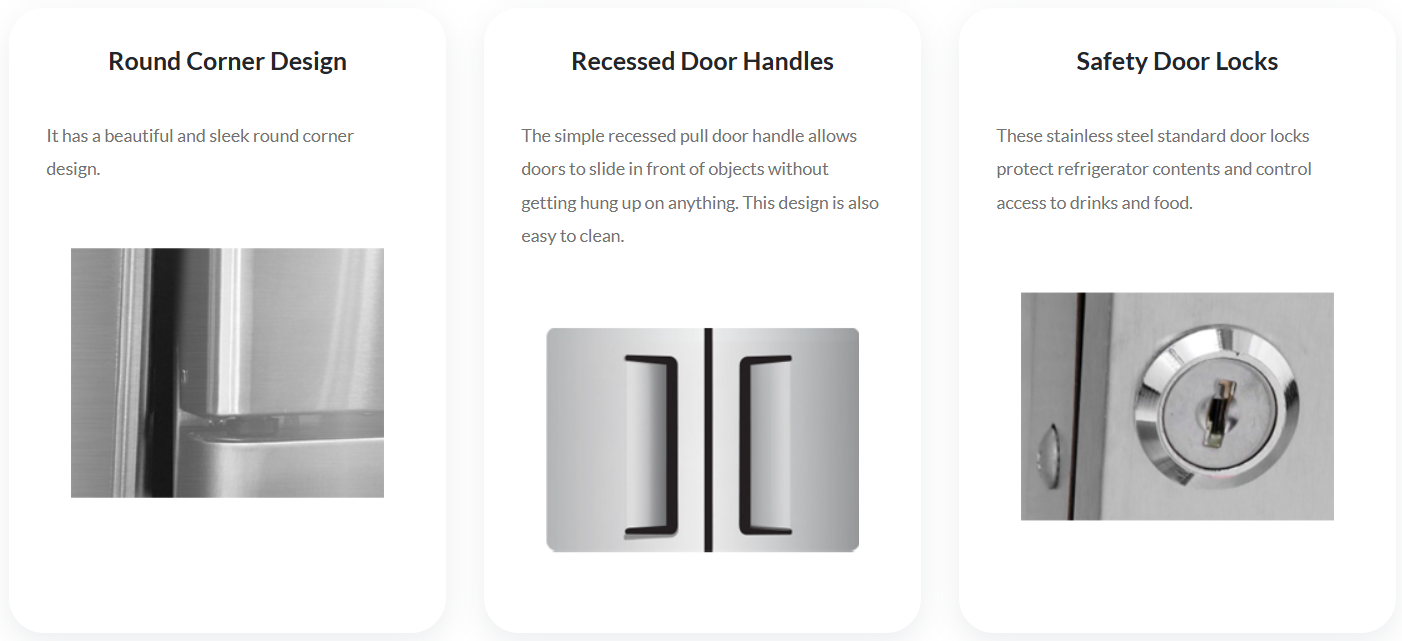 Atosa Top Mounted Double Door Freezer MBF8002