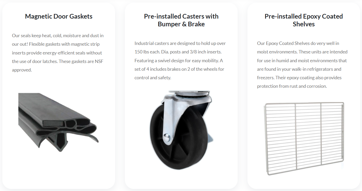 Atosa Top Mounted Double Door Freezer MBF8002