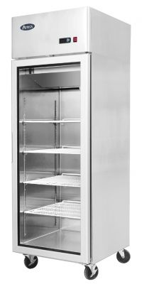 Atosa Top Mounted Single Glass Door Fridge MCF8604