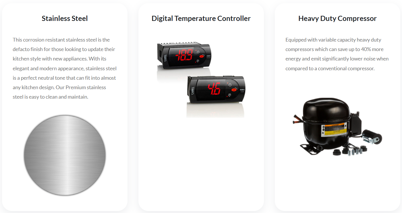 Atosa 260L Chef Base - 2 Drawers MGF8450