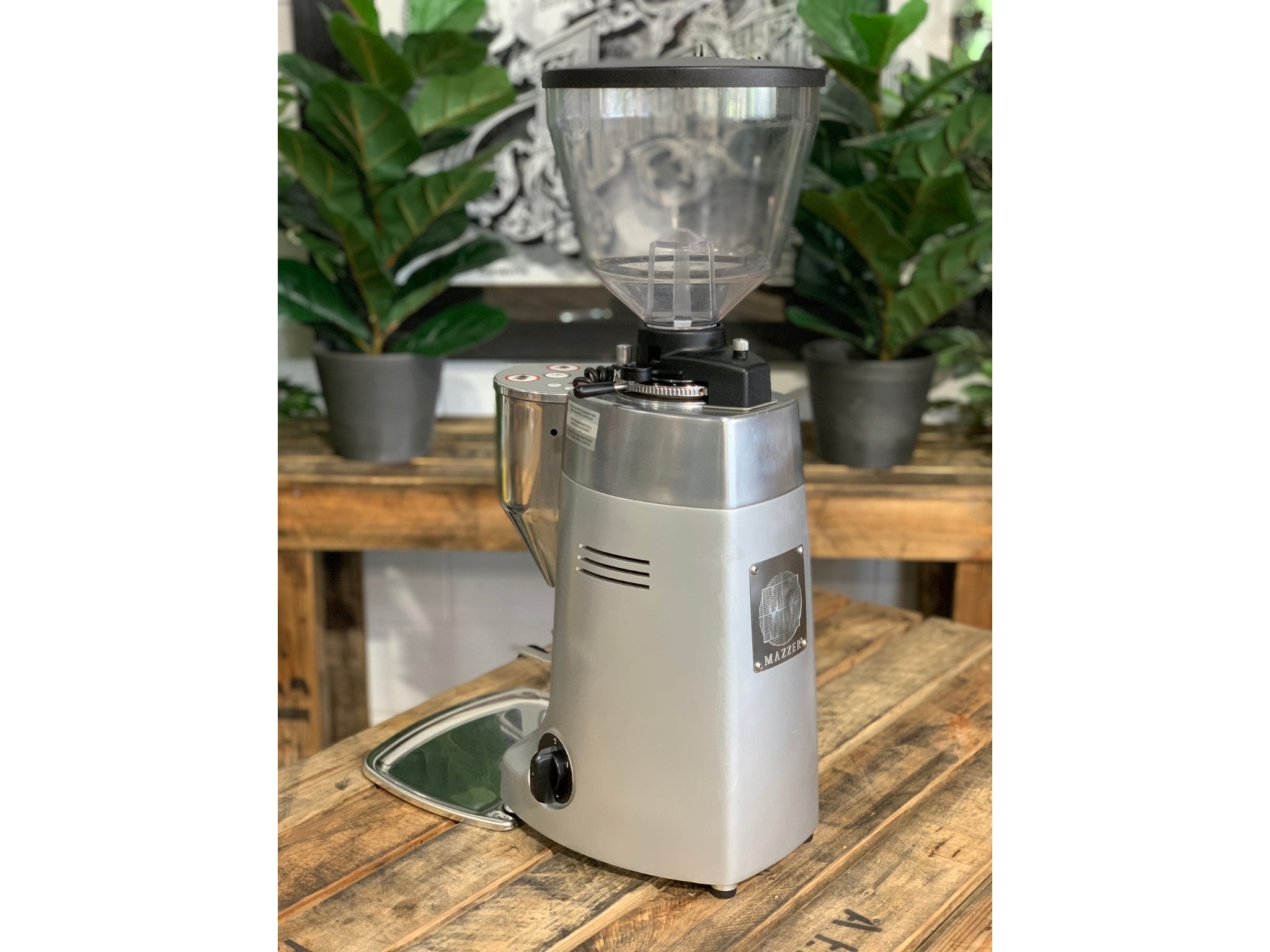 Mazzer Kony Electronic - Coffee Grinder - Silver
