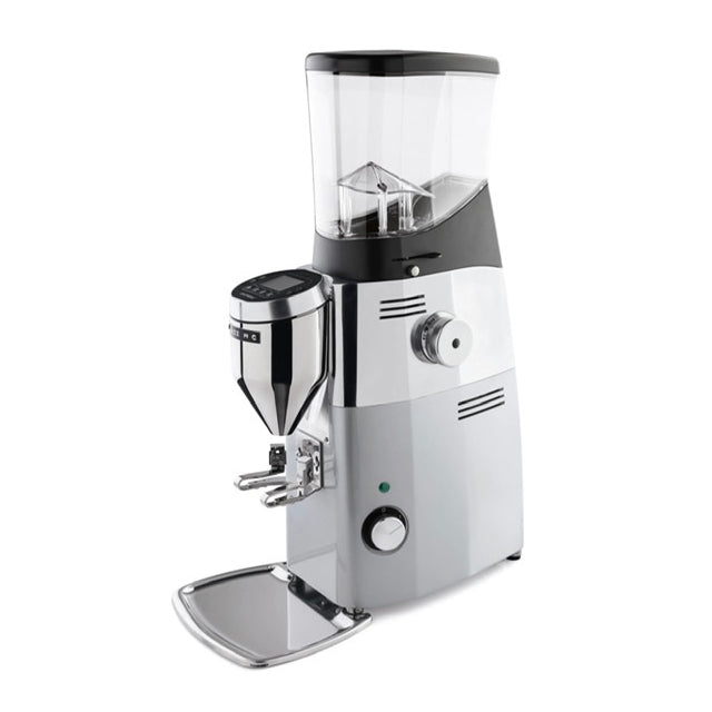 Mazzer Kold S Electronic Coffee Grinder - Black/Silver/White Finish