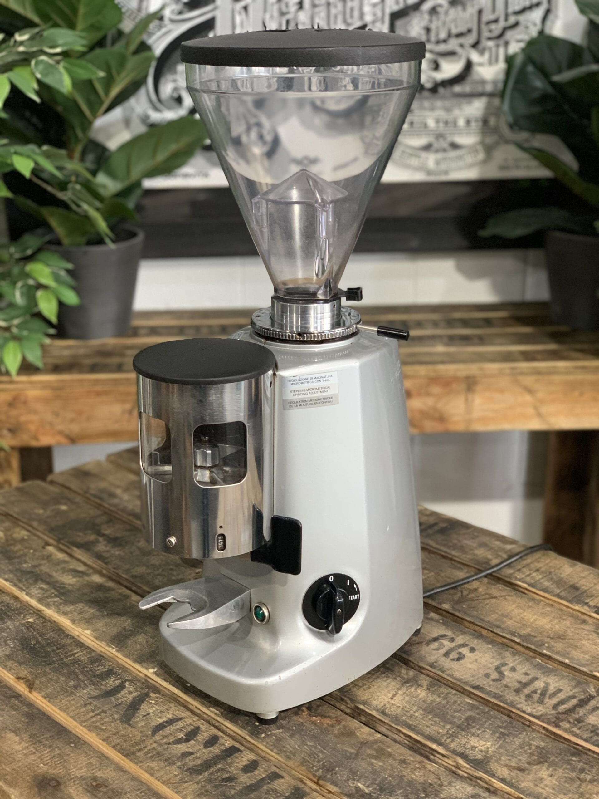 Mazzer Super Jolly Automatic - Coffee Grinder - Silver