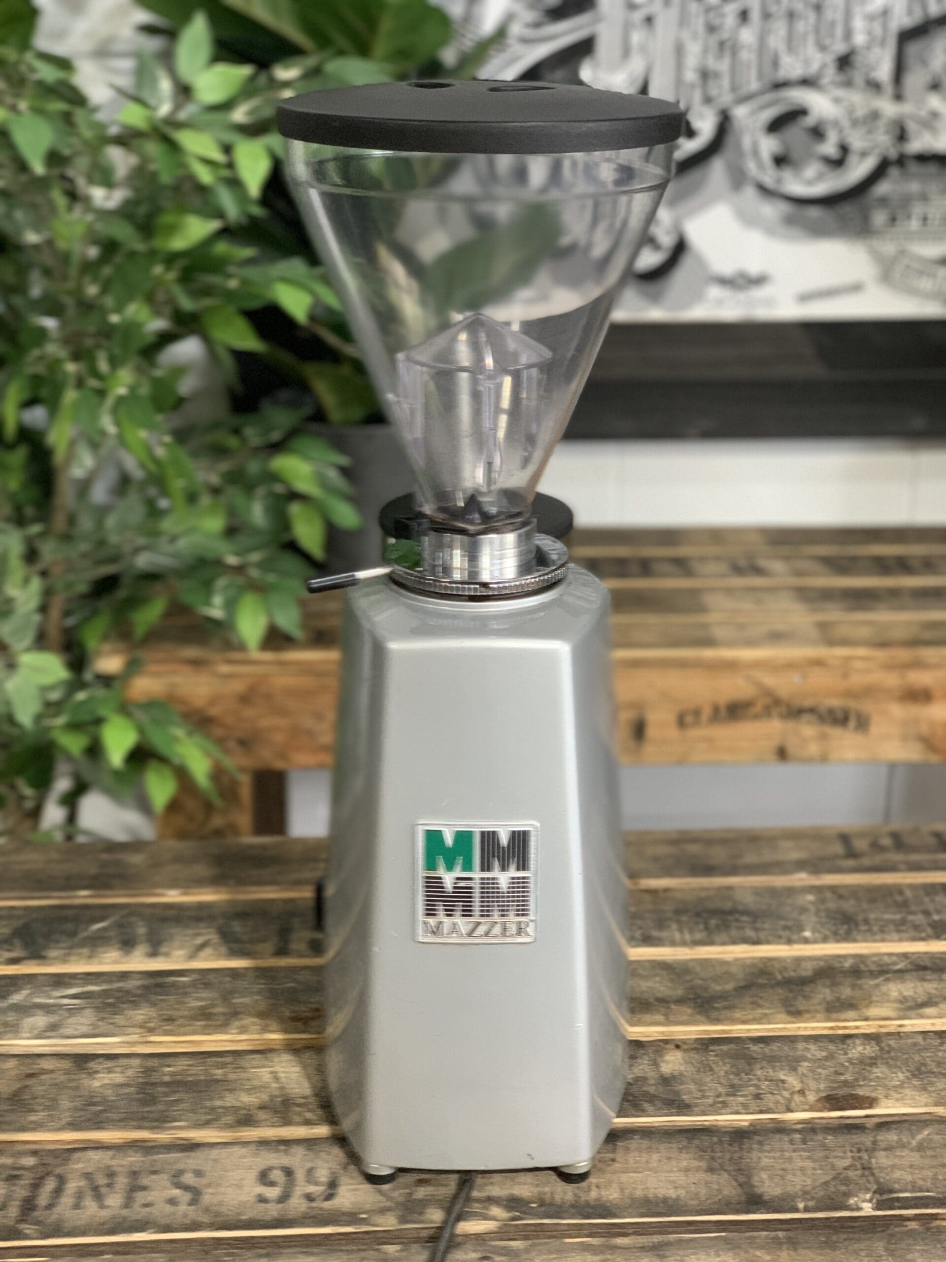 Mazzer Super Jolly Automatic - Coffee Grinder - Silver