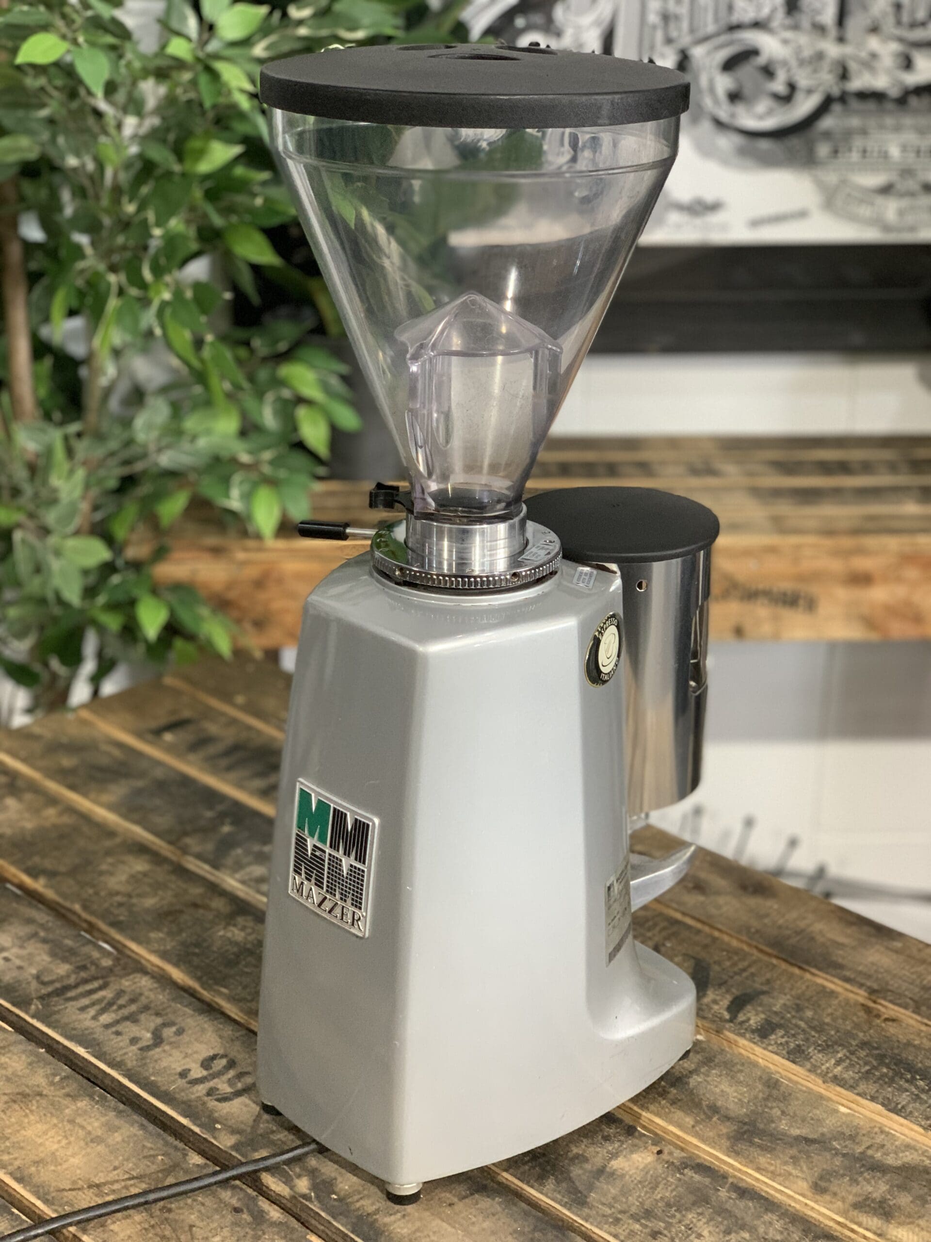 Mazzer Super Jolly Automatic - Coffee Grinder - Silver