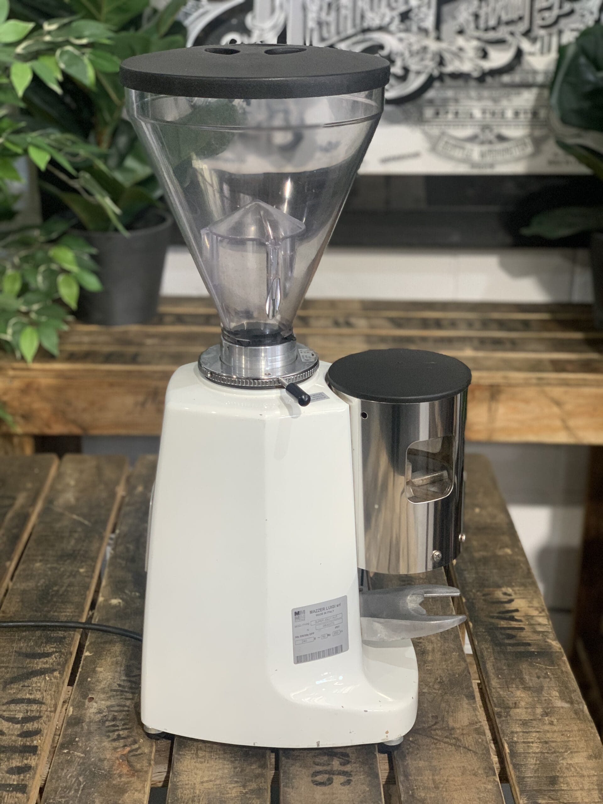 Mazzer Super Jolly Automatic - White