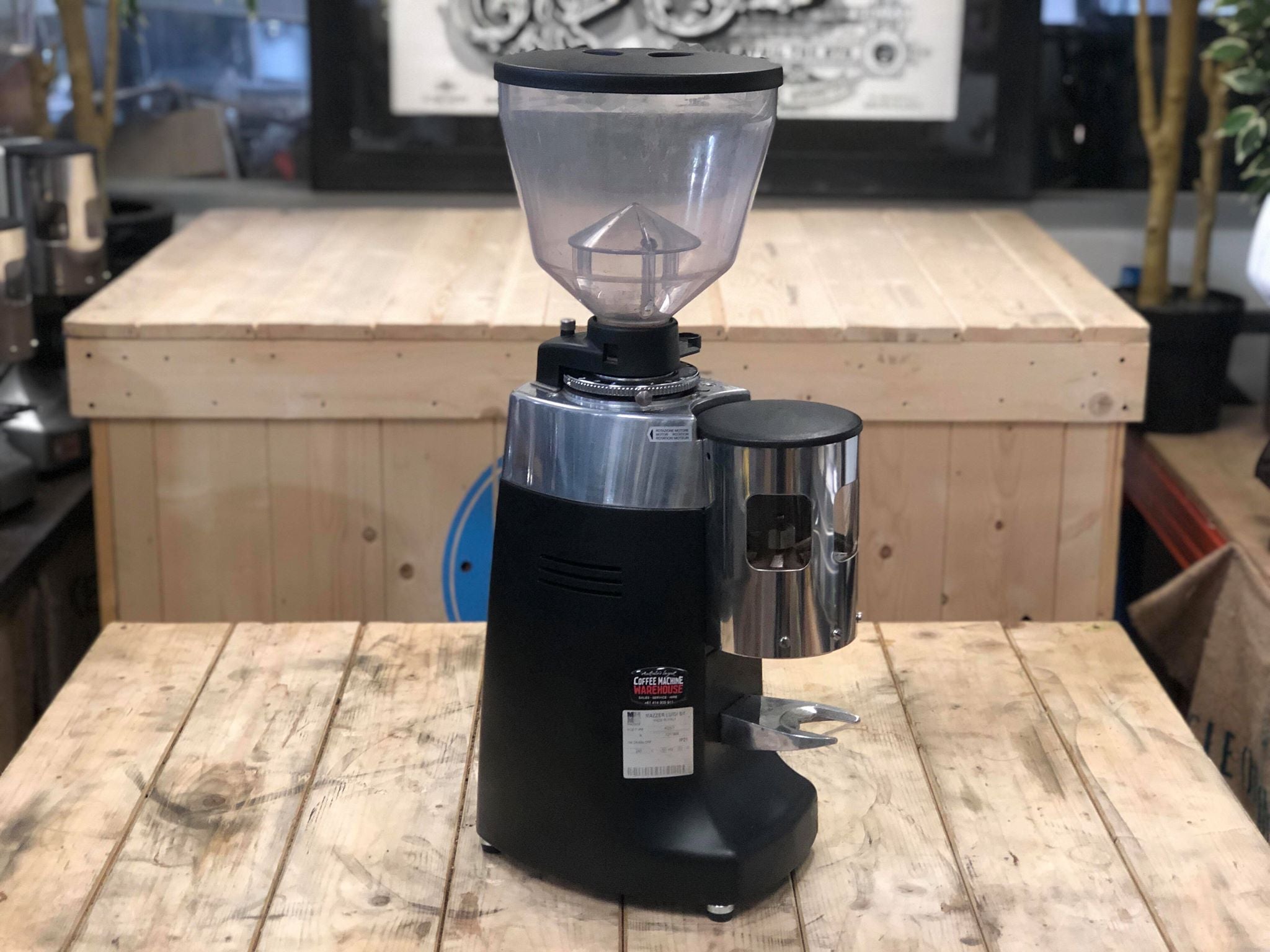 Mazzer Kony Automatic - Coffee Grinder - Black
