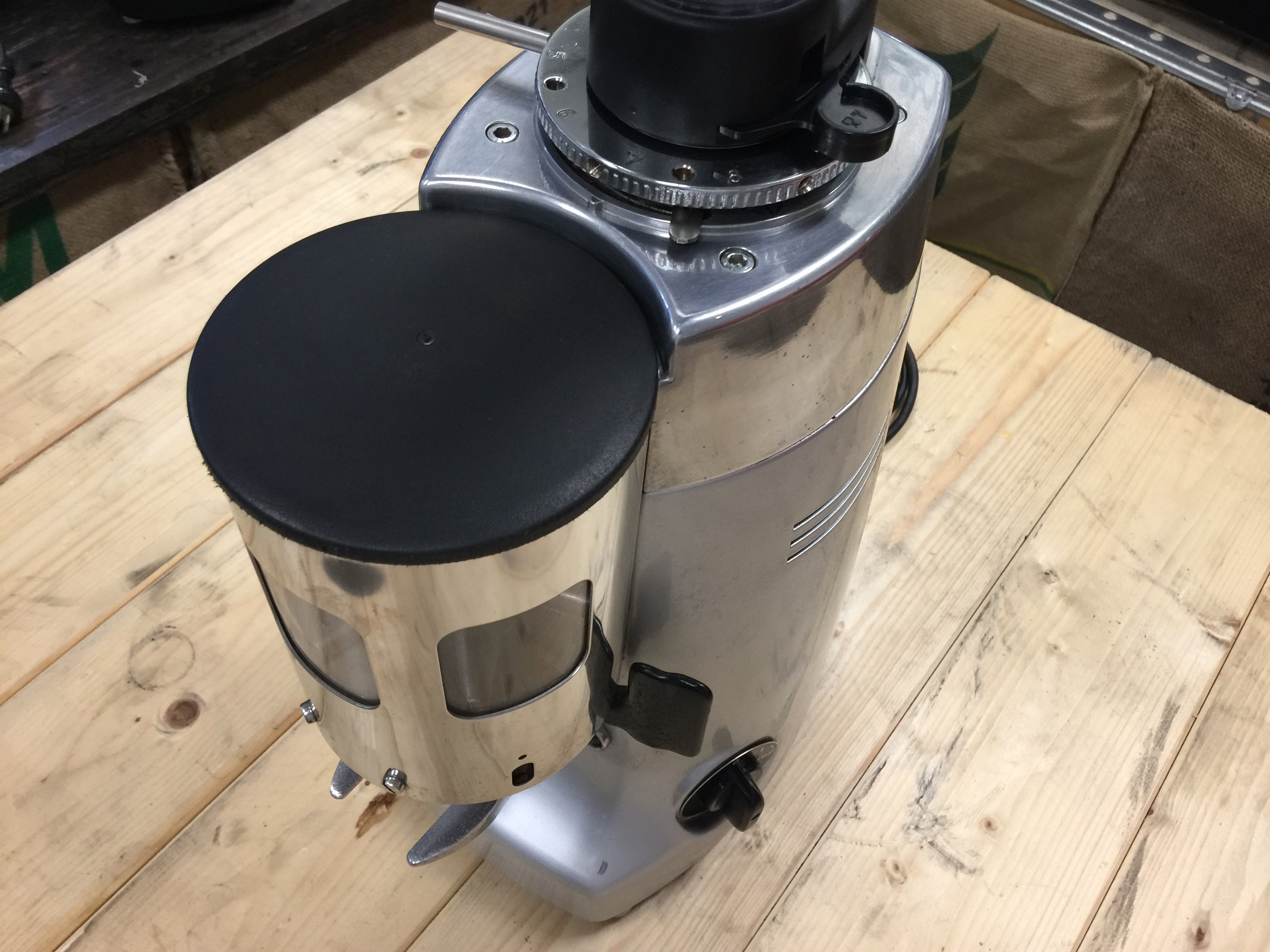 Mazzer Kony Automatic - Coffee Grinder - Silver