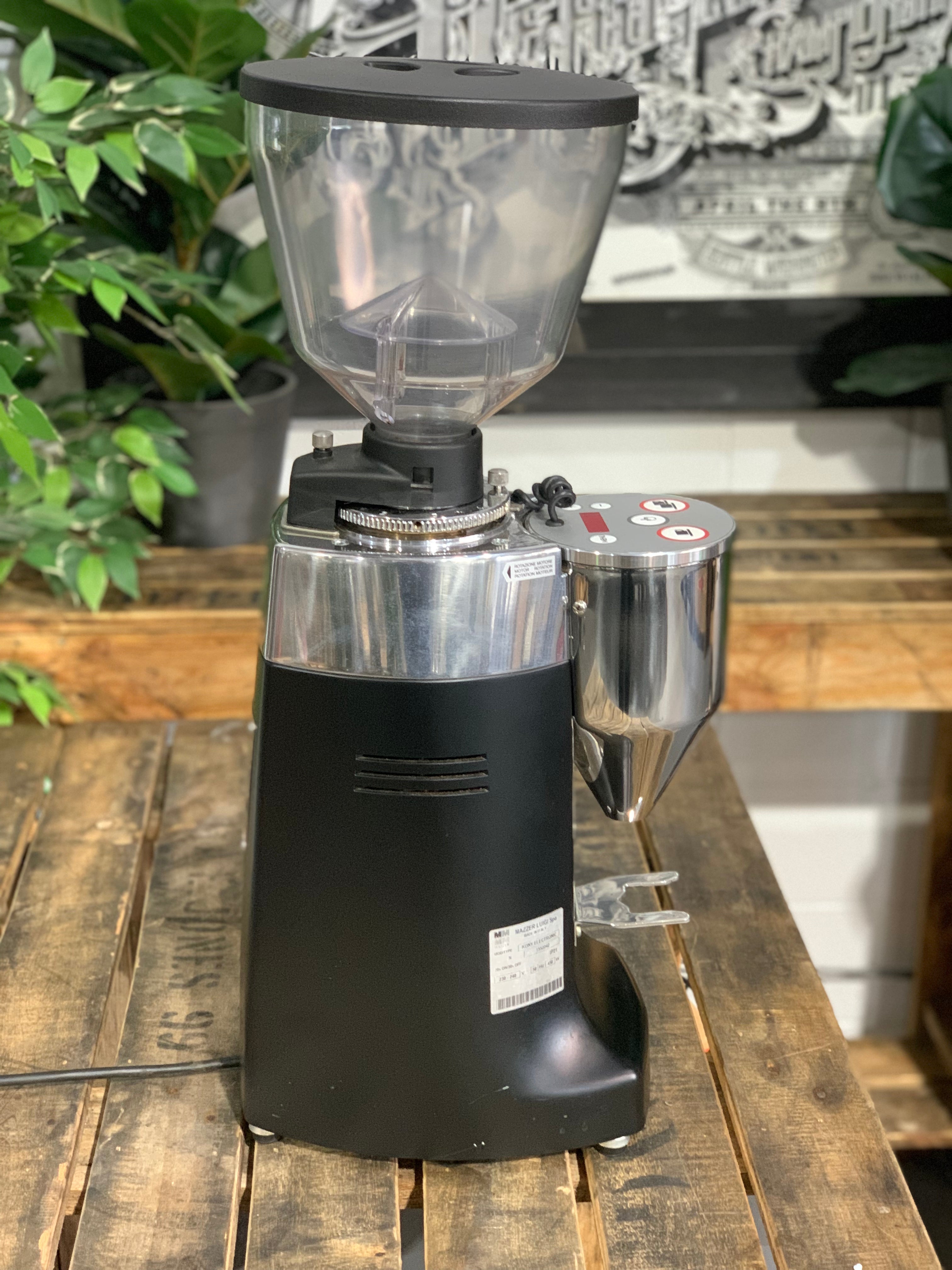 Mazzer Kony Electronic - Coffee Grinder - Black