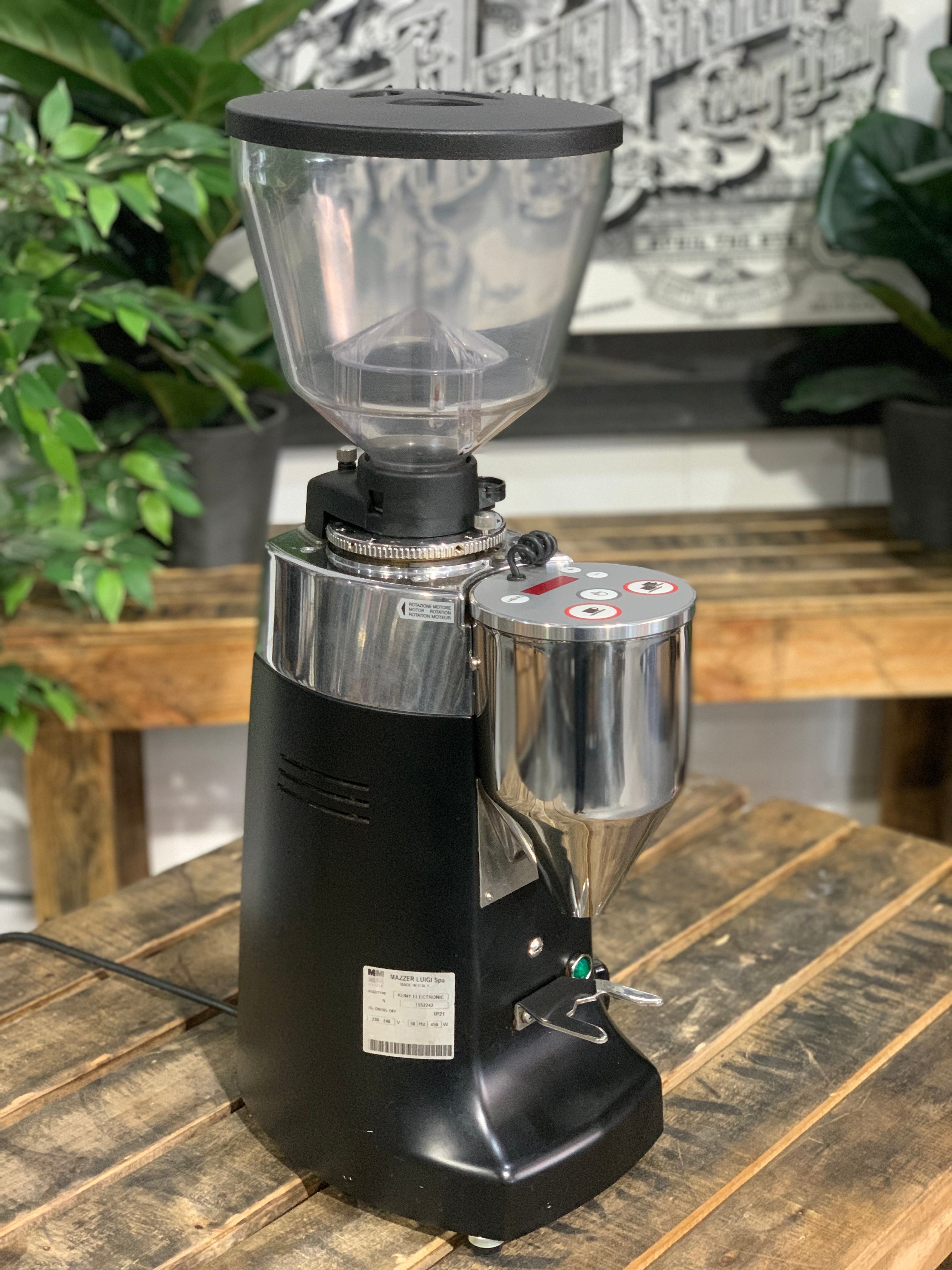 Mazzer Kony Electronic - Coffee Grinder - Black