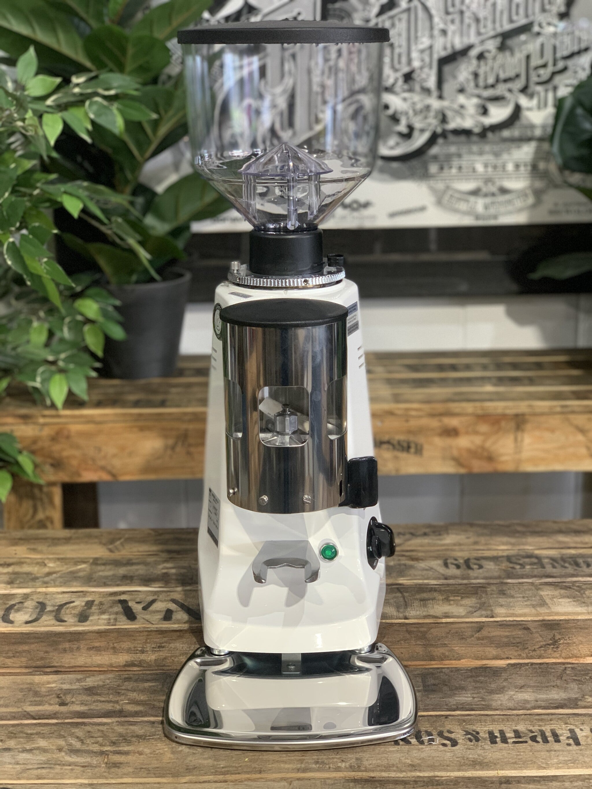 Mazzer Major Automatic - Coffee Grinder - White