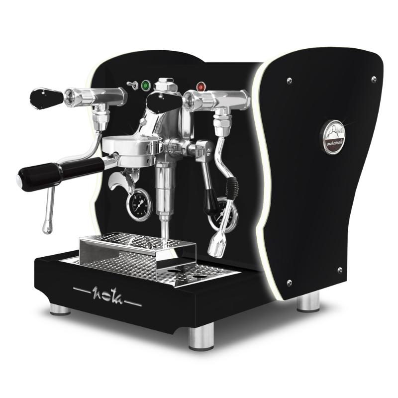 Orchestrale Nota PID Espresso Machine - Black/White/Stainless Steel