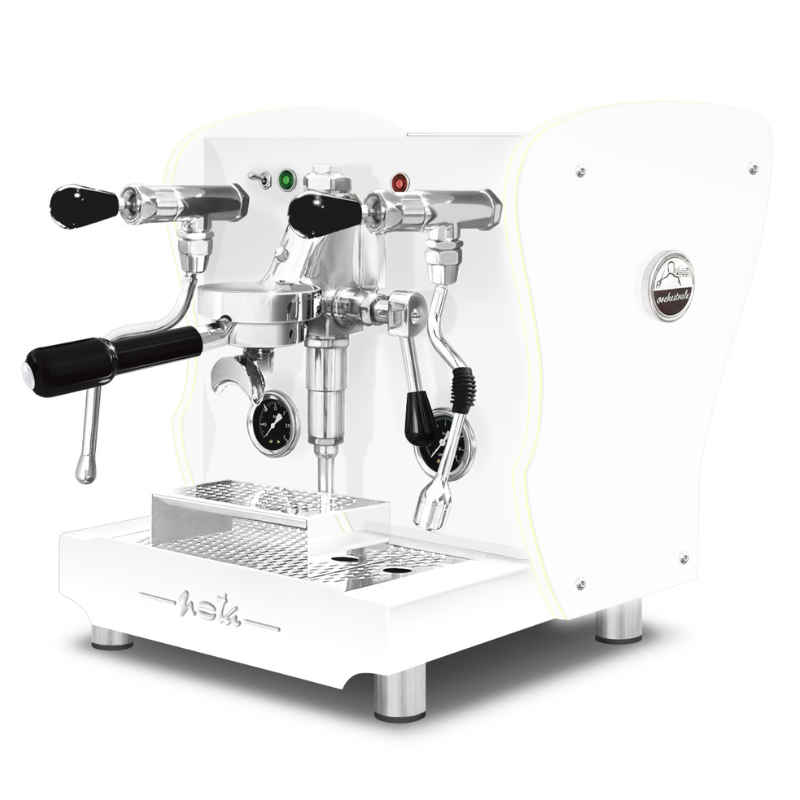 Orchestrale Nota PID Espresso Machine - Black/White/Stainless Steel