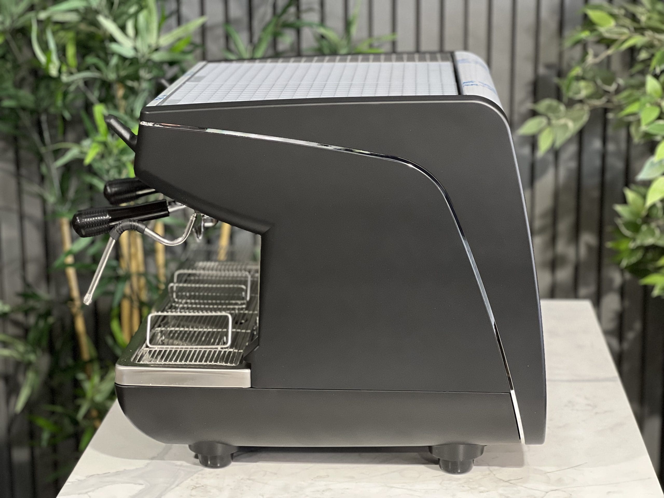 Nuova Simonelli Appia Life Compact High Cup - 2 Group Commercial Espresso Machine - Black
