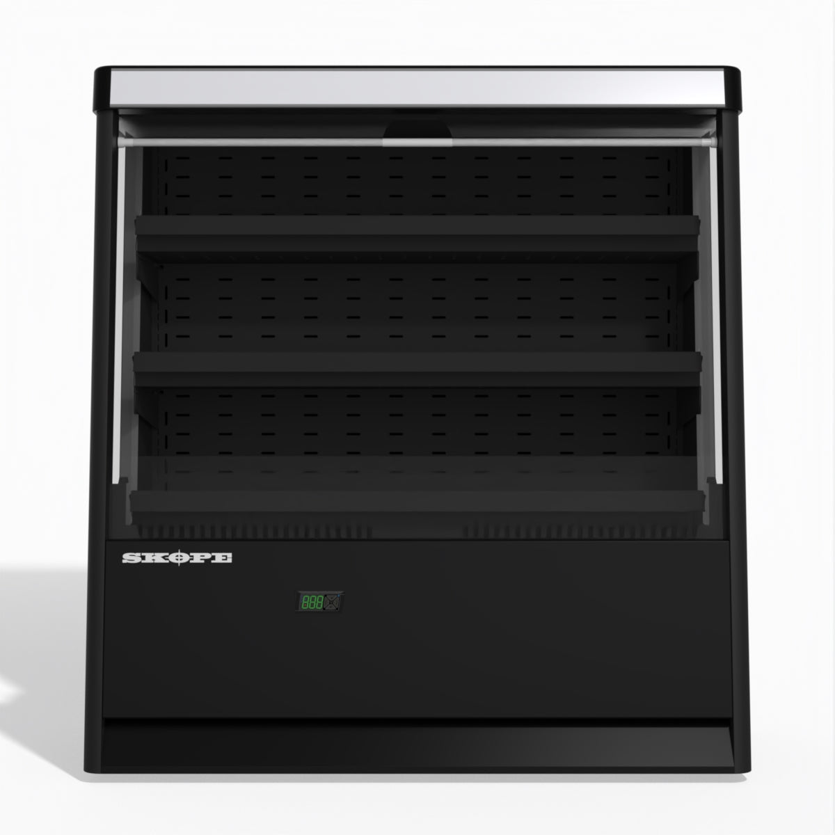Skope OD460N Open Deck Fridge 403L - Black - OD460N