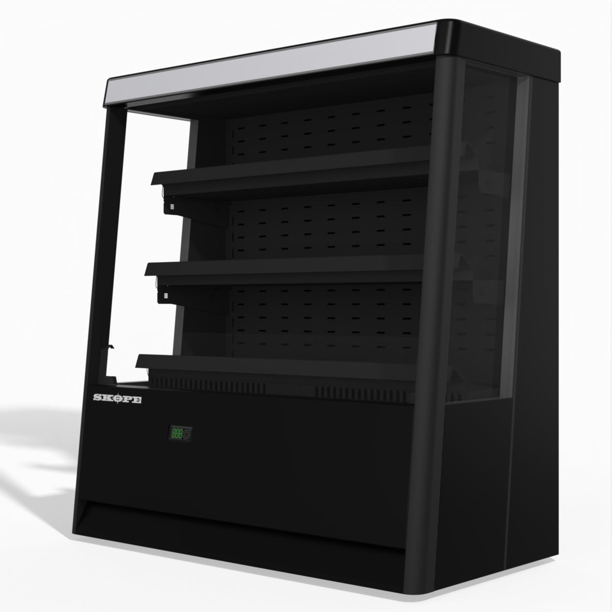 Skope OD460N Open Deck Fridge 403L - Black - OD460N