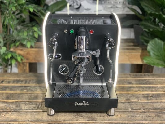 Orchestrale Nota with Side Lights - 1 Group Commercial Espresso Machine - Black