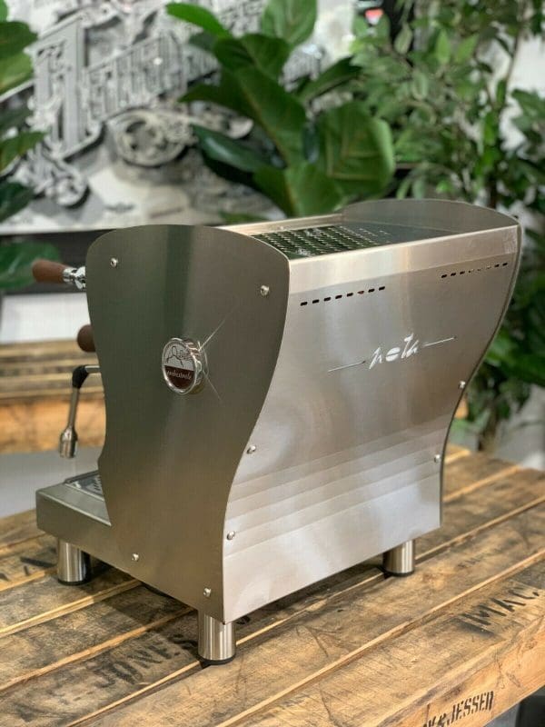 Orchestrale Nota Stainless with - 1 Group Commercial Espresso Machine - Timber