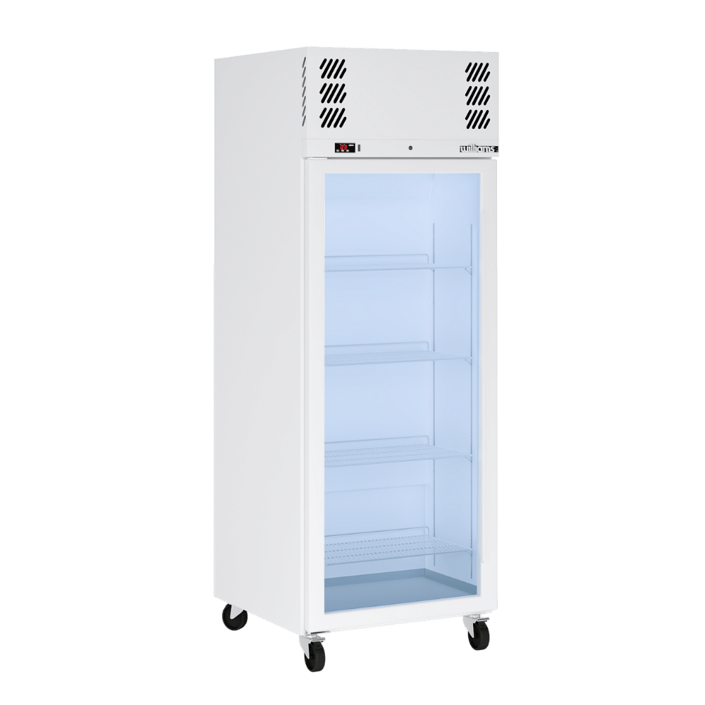Williams Pearl - One Door White Colorbond Upright Display Freezer LP1GWHC