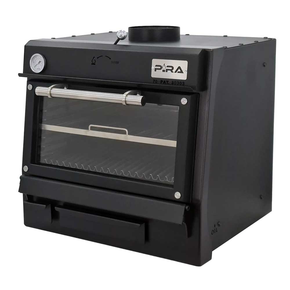 Pira 70 Black AB Charcoal Oven - 450.101