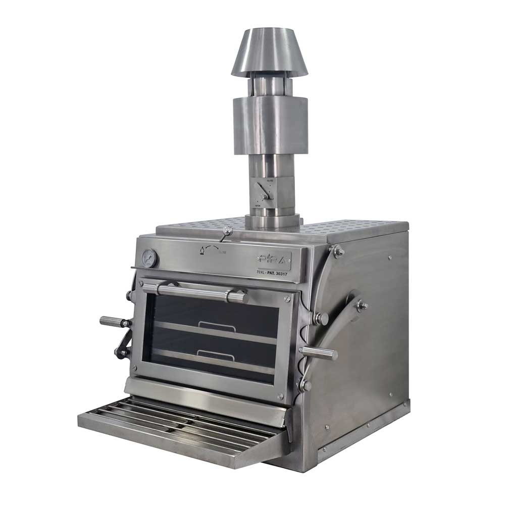 Pira 70 XL Silver ED Charcoal Oven - 480.107