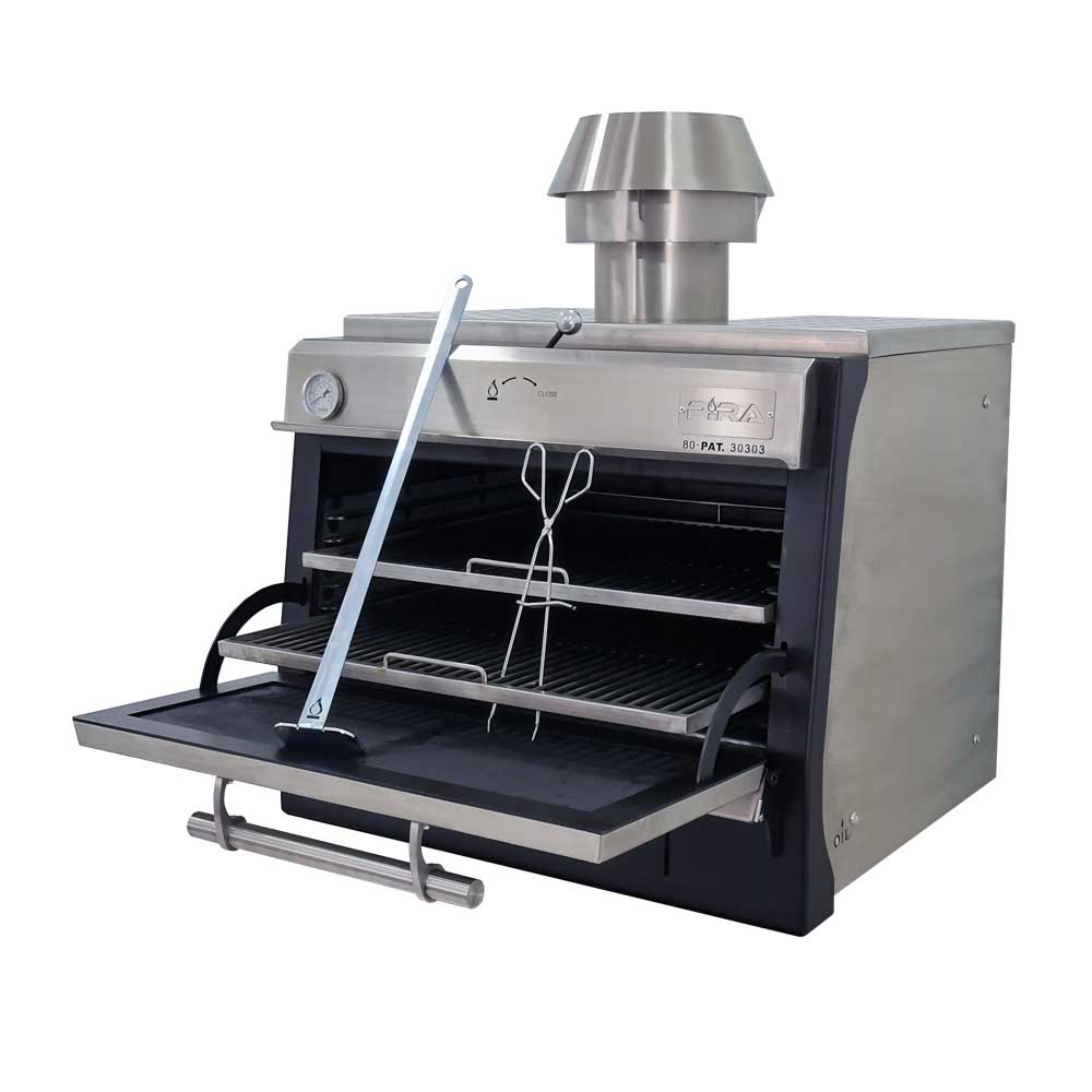 Pira 80 Lux SD Charcoal Oven - 490.103