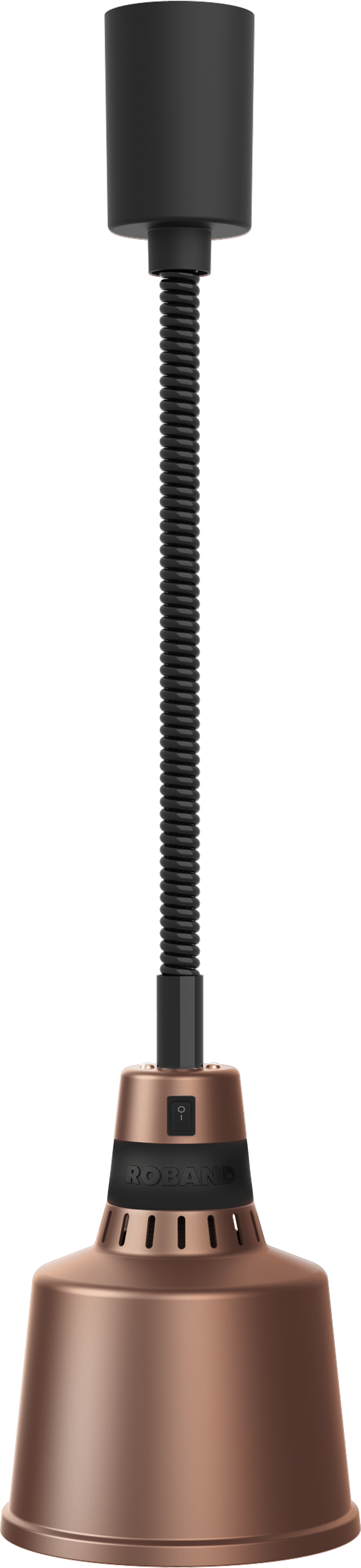 Roband 200 Series Pendant Heat Lamp Bronze - PR20BZ