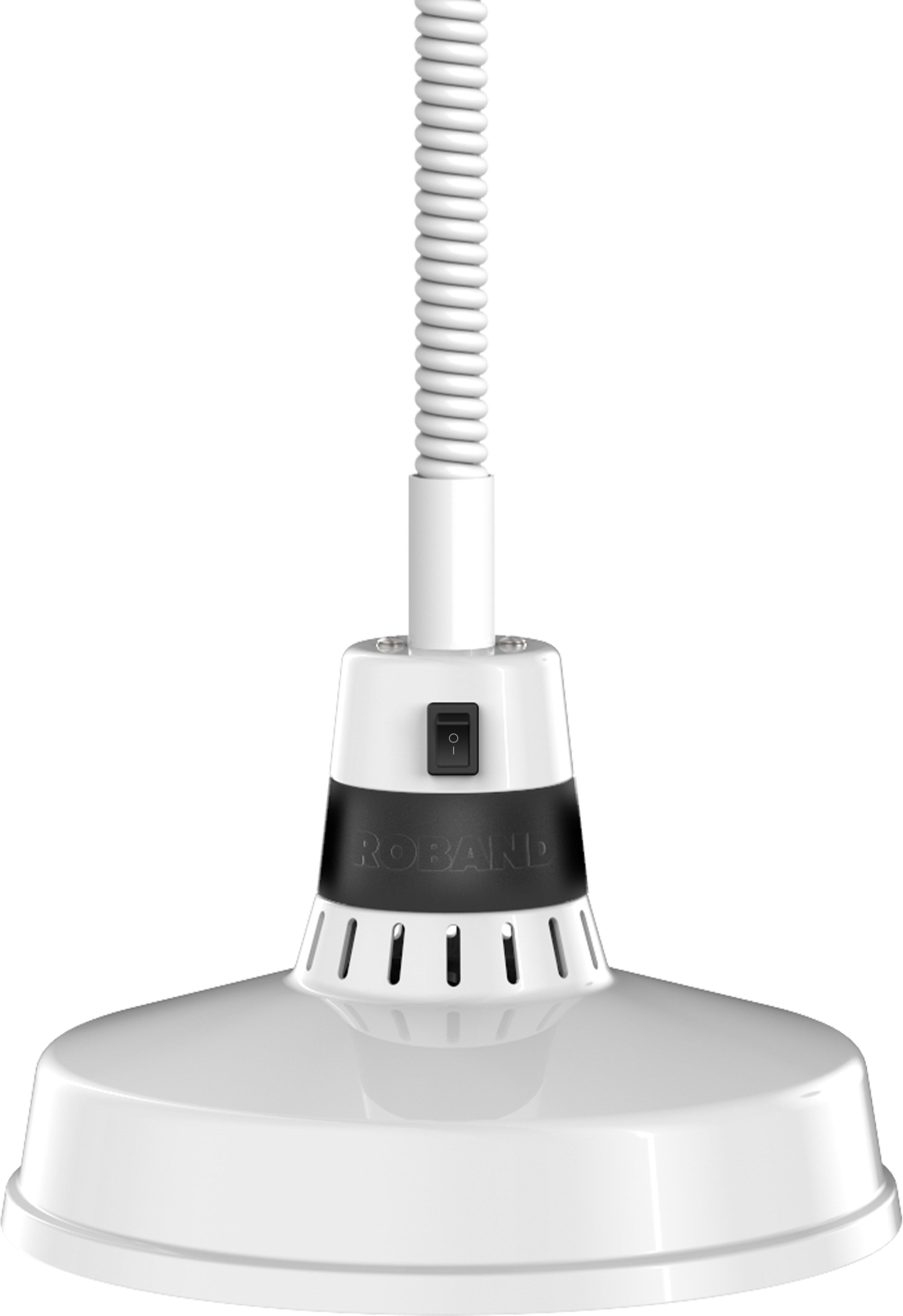 Roband 300 Series Pendant Heat Lamp White - PR30WH