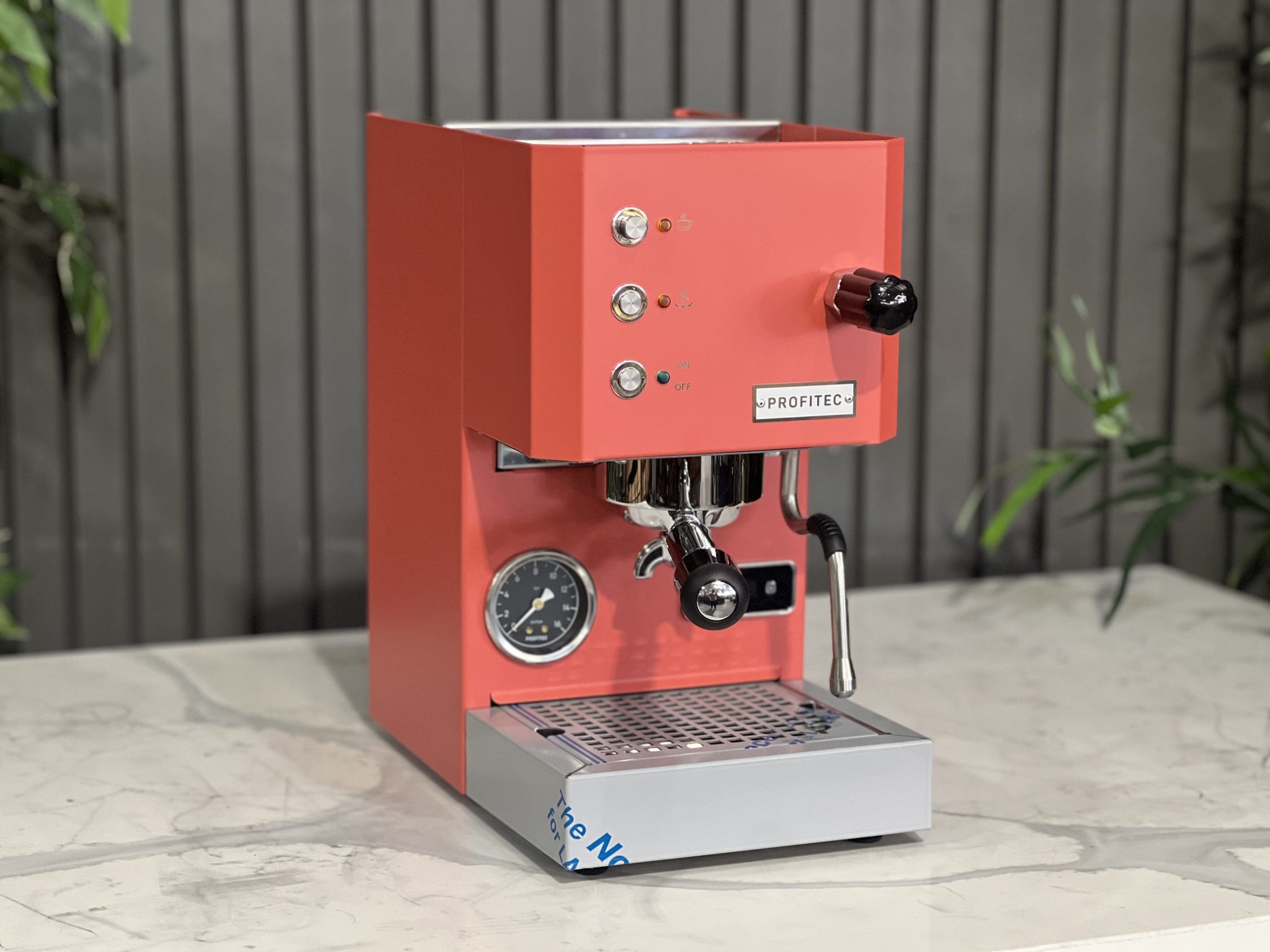 Profitec Go PID Coral - 1 Group Commercial Espresso Machine - Red