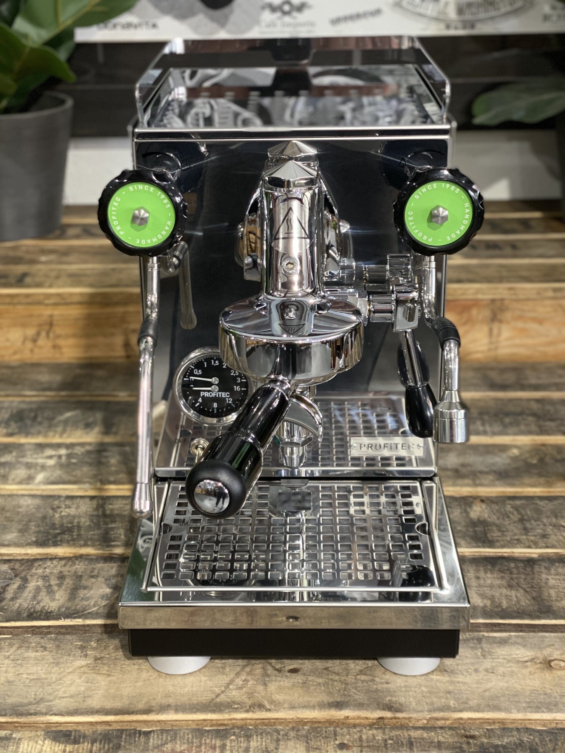 Profitec Pro 400 Twist Taps - 1 Group Commercial Espresso Machine - Green